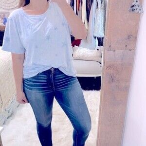 Splendid blue star top size XXlarge